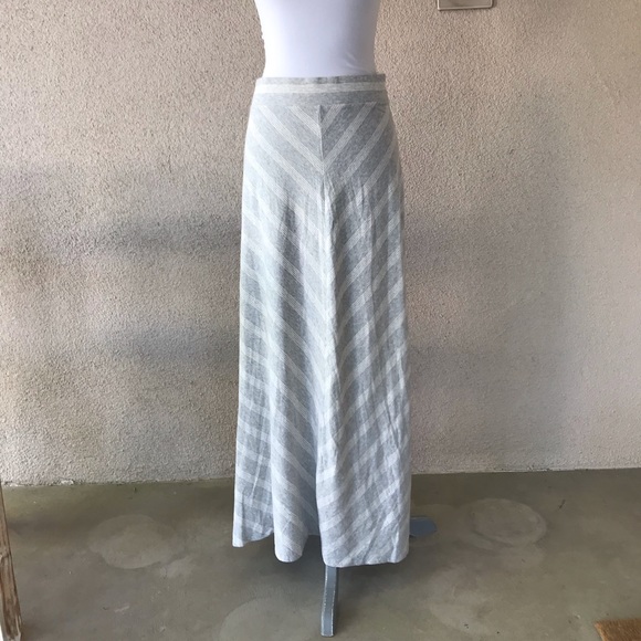 NWT Sonoma Striped Maxi Skirt Plus Size 1X - Picture 2 of 6
